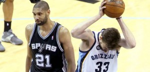 Sorry, Marc Gasol, but Tim Duncan's going to the finals again. 