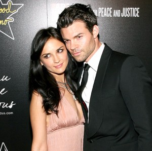 Rachael with hubby Daniel Gillies